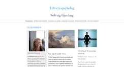 Desktop Screenshot of erhvervspsykolog.net
